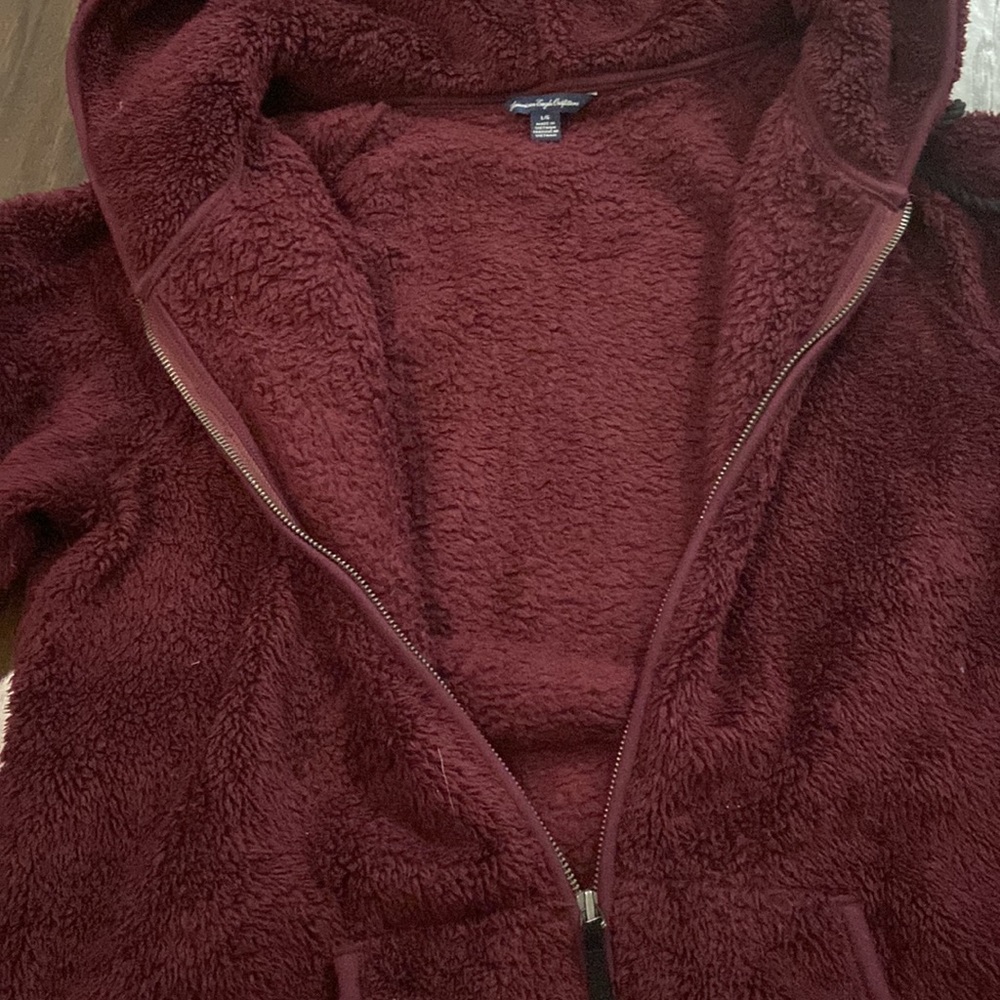 American Eagle Fleece Jacket - Picture 5 of 5